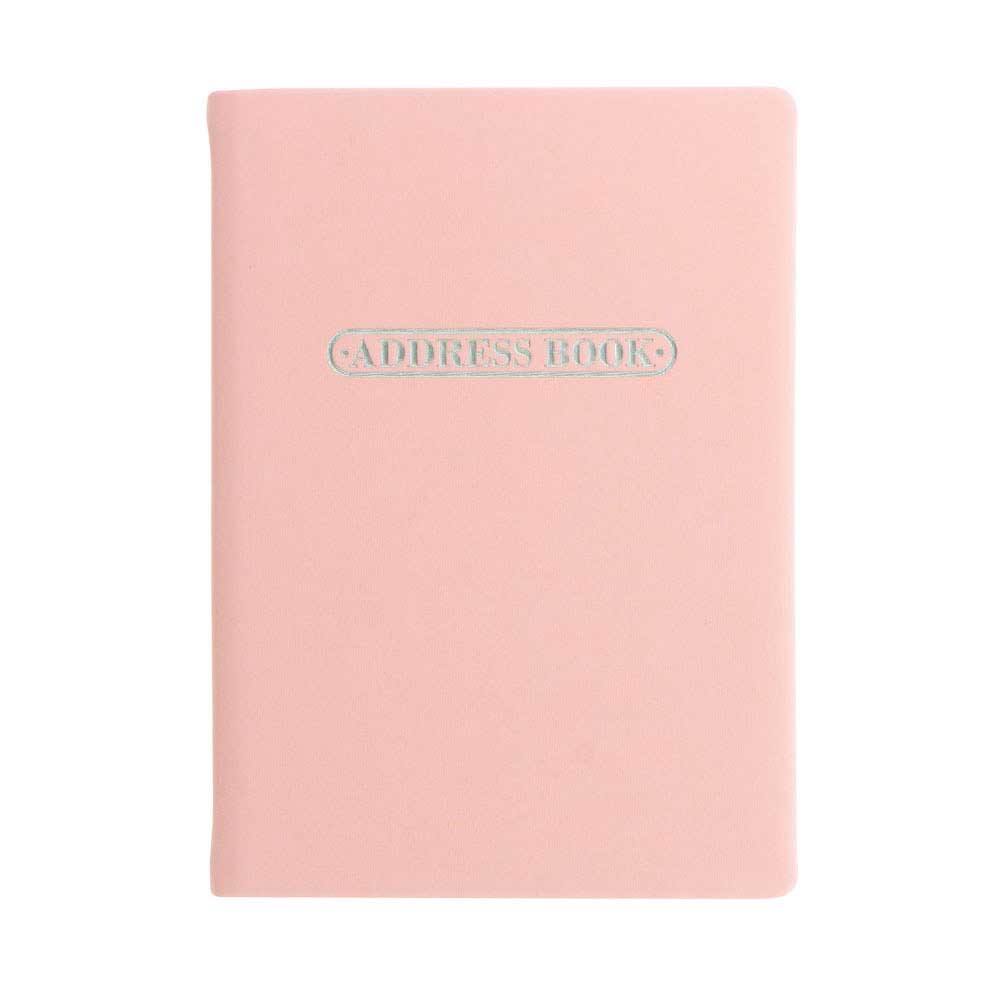 Letts of London Pastel A6 Address Book - Peach